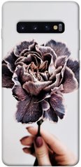 Чехол для Samsung Galaxy S10+ PandaPrint Гвоздика цветы