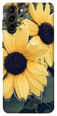 Чехол для Samsung Galaxy S21+ PandaPrint Два подсолнуха цветы
